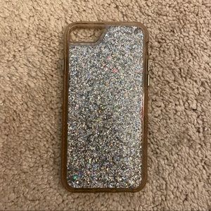 Silver Sparkle iPhone 7 Case